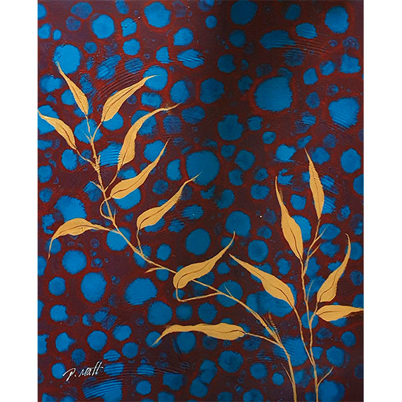 Blue Branches Painting