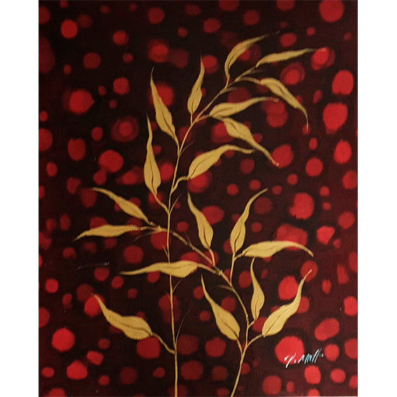 Malerei der roten Zweige