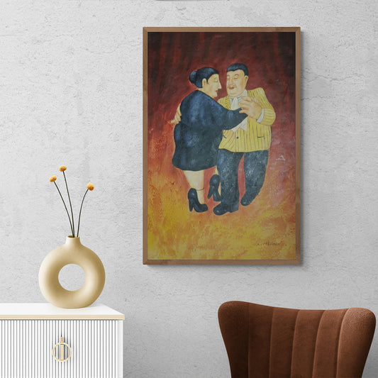 Dancing Couple Painting 60x90 cm