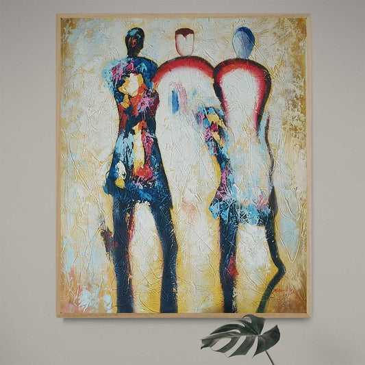 Diversity-Gemälde 50X60 cm